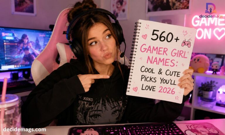 560+ Gamer Girl Names Cool & Cute Picks You’ll Love 2026 (1)