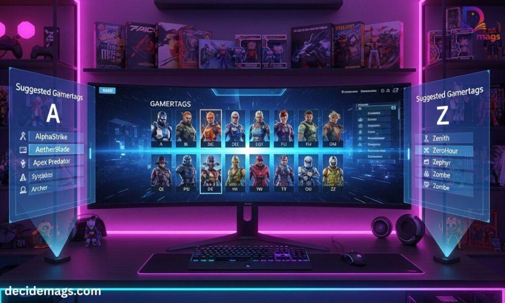 A – Z Names for Gamertags
