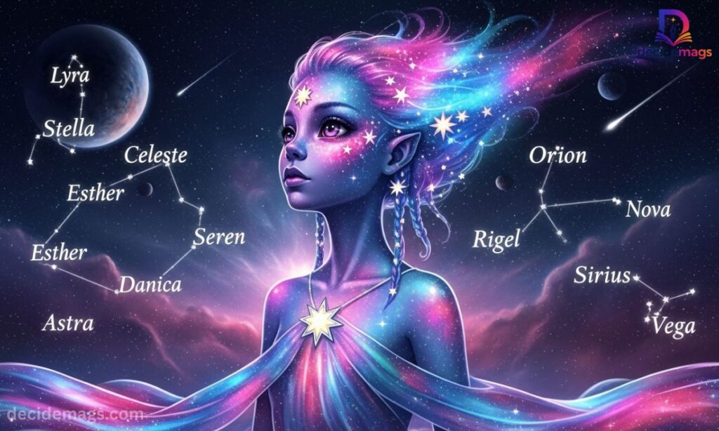 Alien Girl Names Inspired by Stars