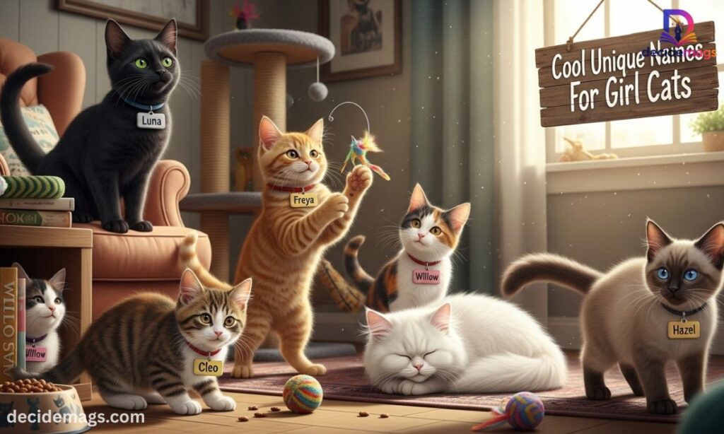 Cool Unique Names For Girl Cats