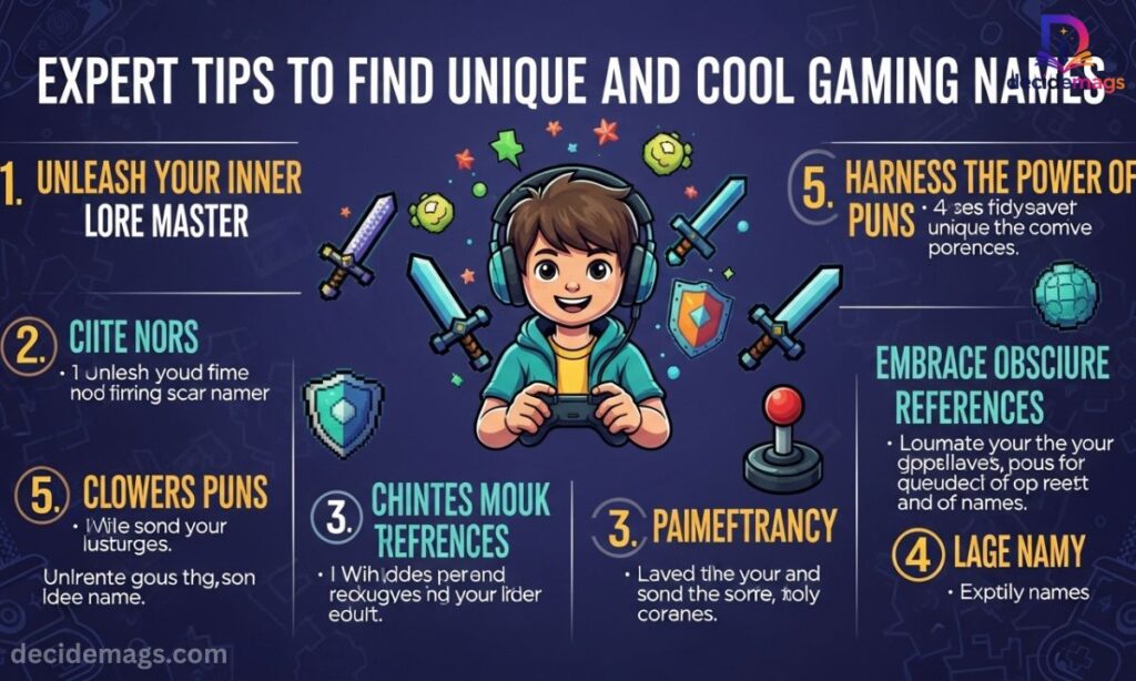 Expert Tips for Finding Unique Cool Gaming Names List for Boy