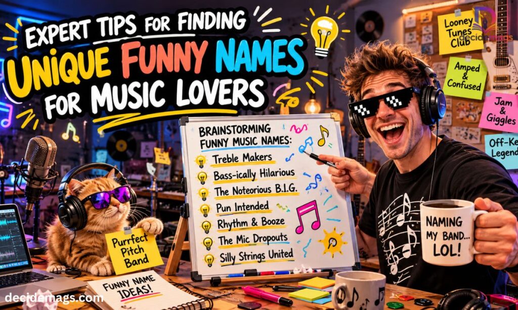Expert Tips for Finding Unique Funny Names for Music Lovers