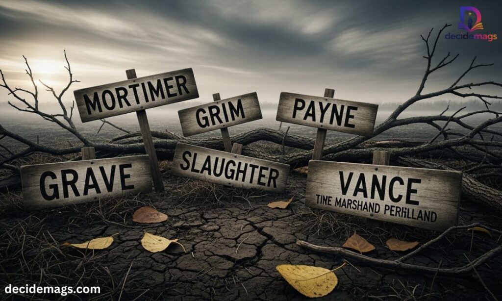 Famous Last Names That Mean Death