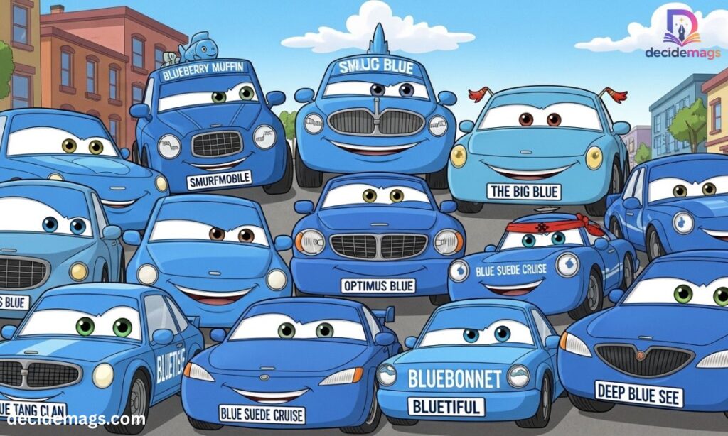 Funny Blue Car Names
