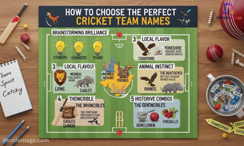 How to Choose the Perfect Cricket Team Names