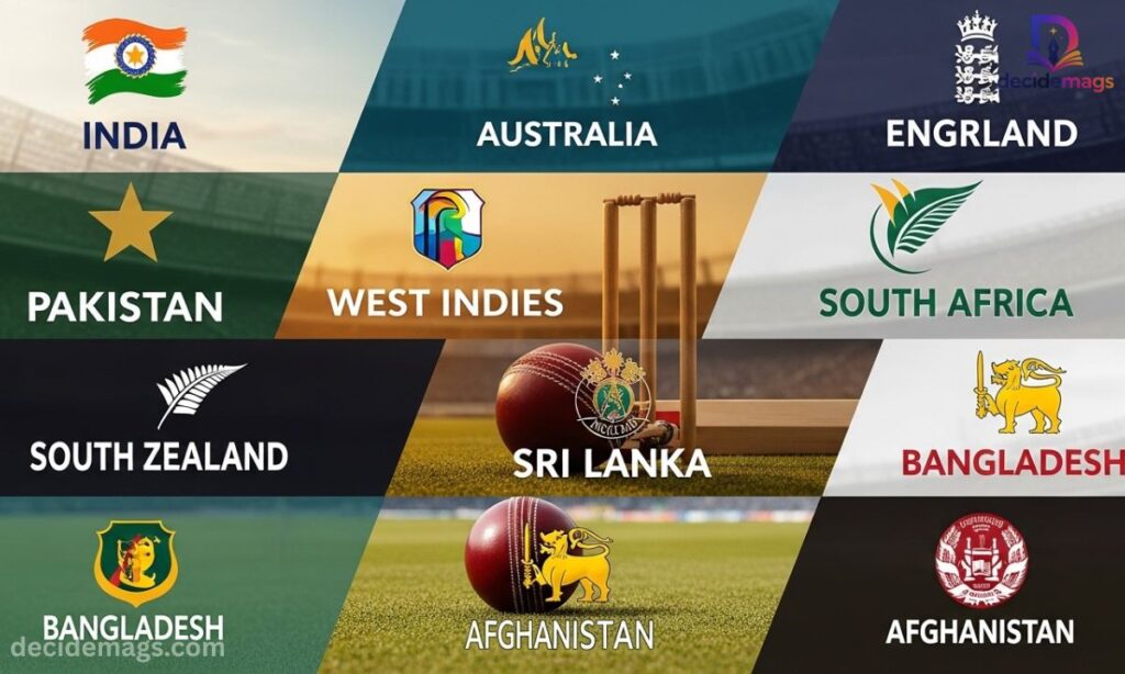 International Cricket Team Names