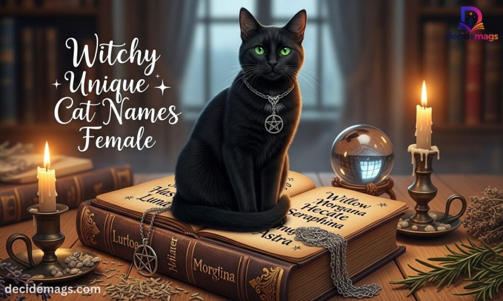 Witchy Unique Cat Names Female
